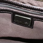 FENDI Zucca Canvas Mamma Baguette Shoulder Bag Brown57364