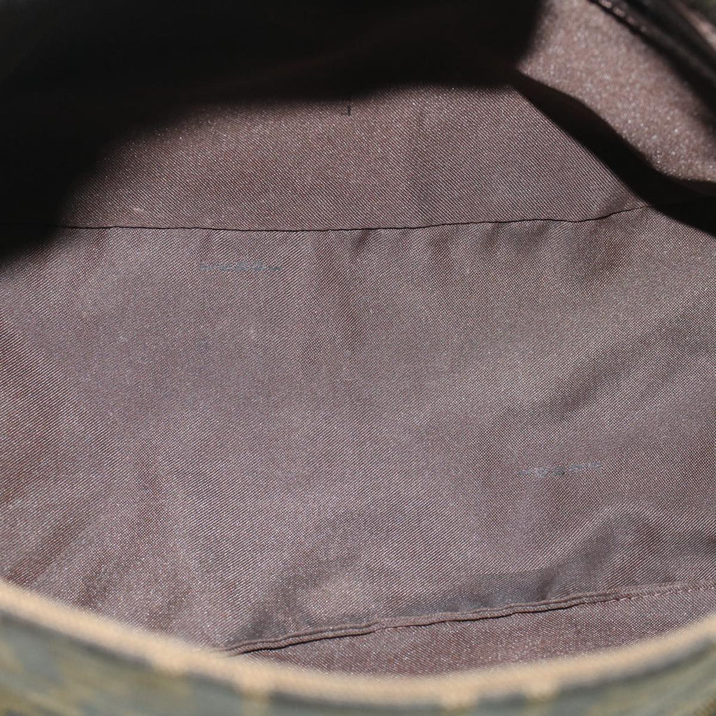 FENDI Zucca Canvas Mamma Baguette Shoulder Bag Brown57364