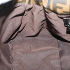 FENDI Zucca Canvas Mamma Baguette Shoulder Bag Brown57364