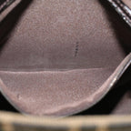 FENDI Zucca Canvas Mamma Baguette Shoulder Bag Brown57364