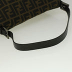 FENDI Zucca Canvas Mamma Baguette Shoulder Bag Brown57364