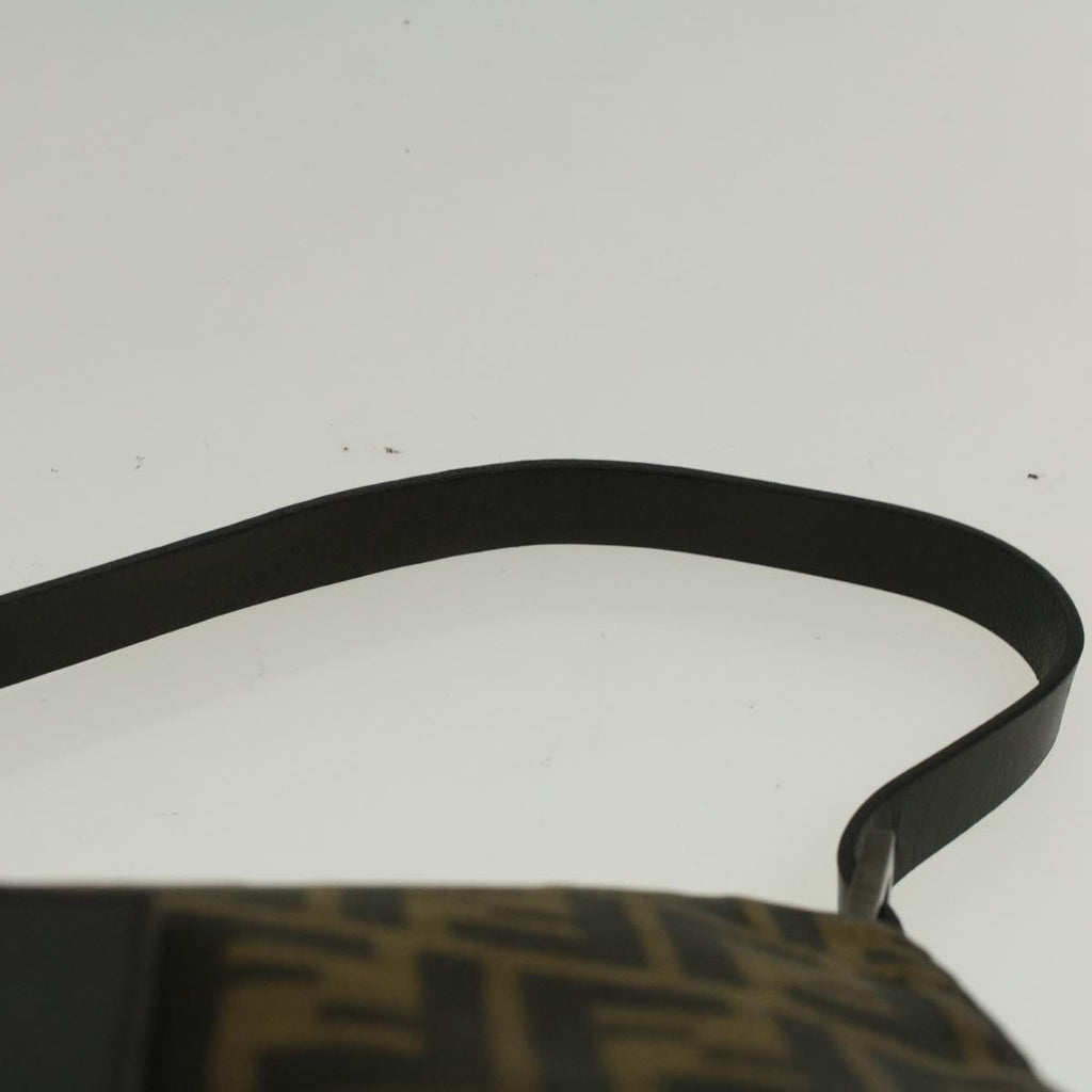 FENDI Zucca Canvas Mamma Baguette Shoulder Bag Brown57364