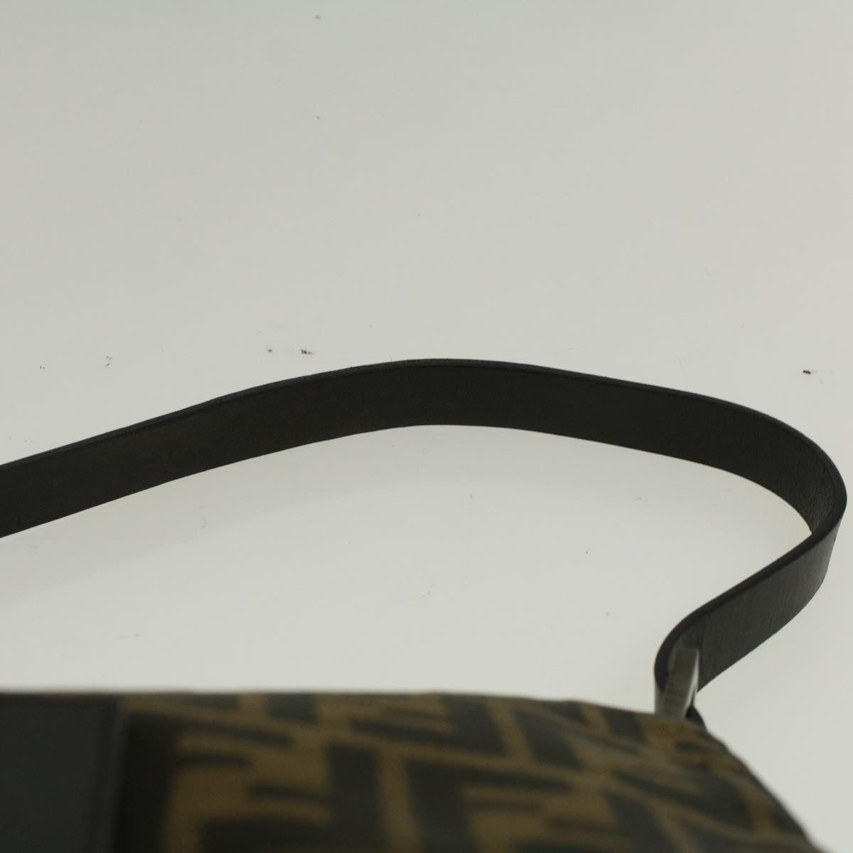 FENDI Zucca Canvas Mamma Baguette Shoulder Bag Brown57364