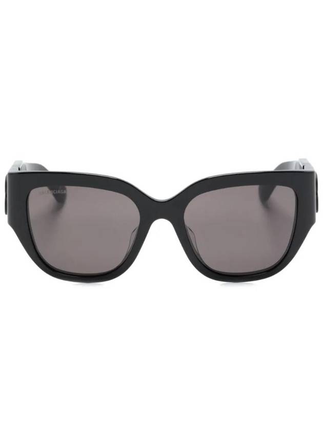 Balenciaga Eyewear Logo Applique Cat Eye Frame Sunglasses BB0323SK