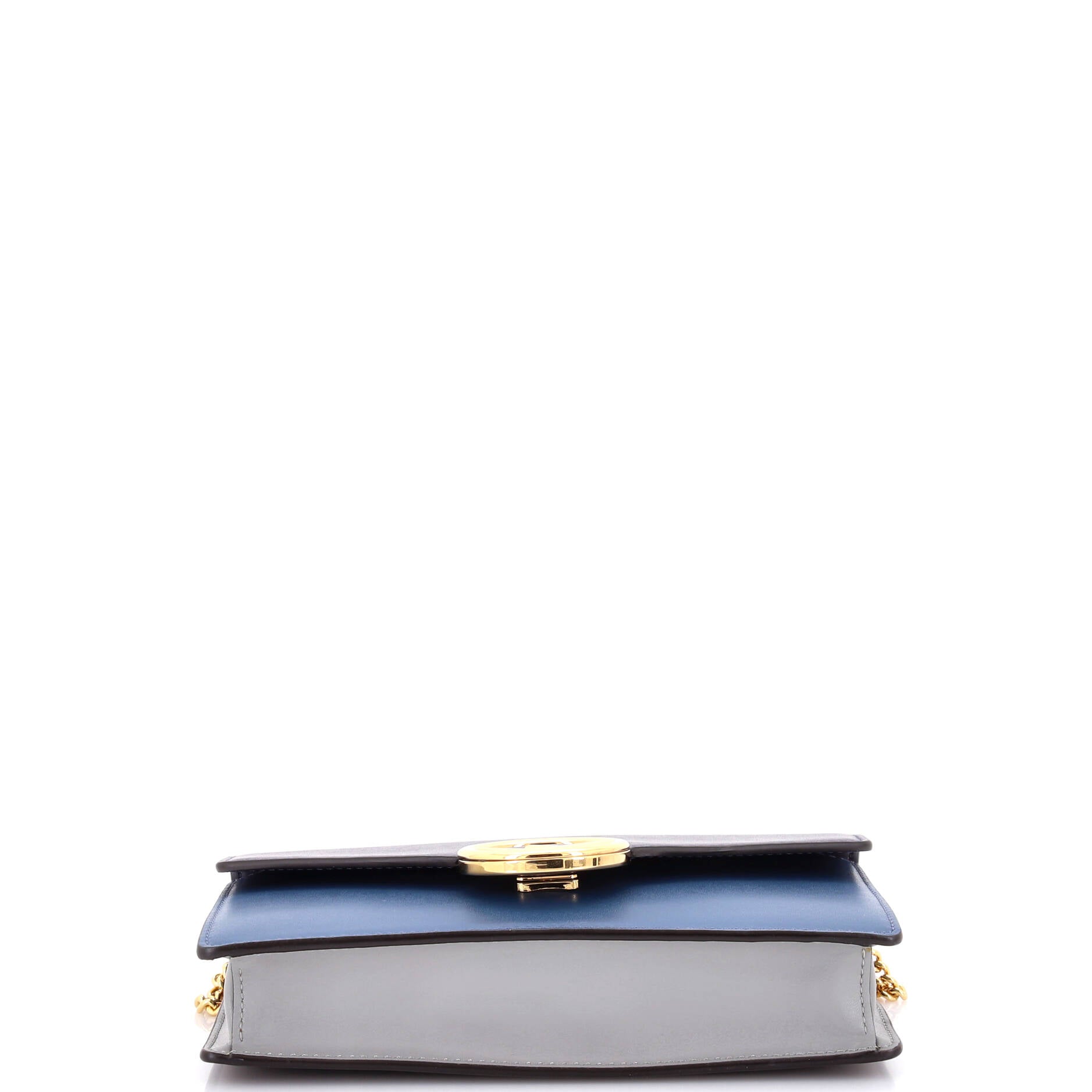 F is Fendi Envelope Wallet on Chain Leather