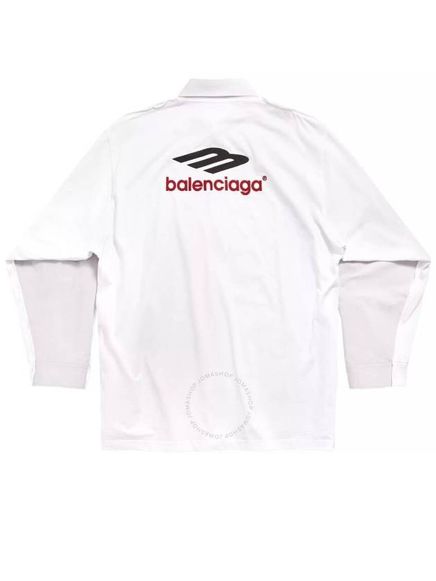 Balenciaga Balenciaga Oversized 3B Sports Icon Hybrid Shirt, Brand Size 1 (Small)