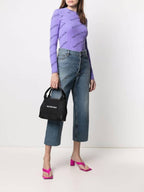 Balenciaga BALENCIAGA NAVY CABAS XS BAG