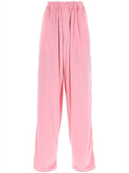 Balenciaga oversized fit mid waist track pants pink