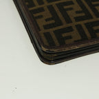 FENDI Zucca Canvas Shoulder Bag Brown57555