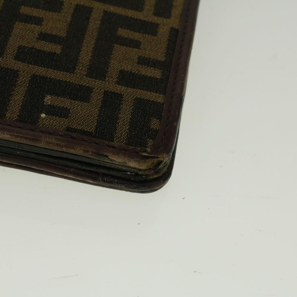 FENDI Zucca Canvas Shoulder Bag Brown57555