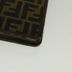 FENDI Zucca Canvas Shoulder Bag Brown57555