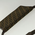 FENDI Zucca Canvas Shoulder Bag Brown57555