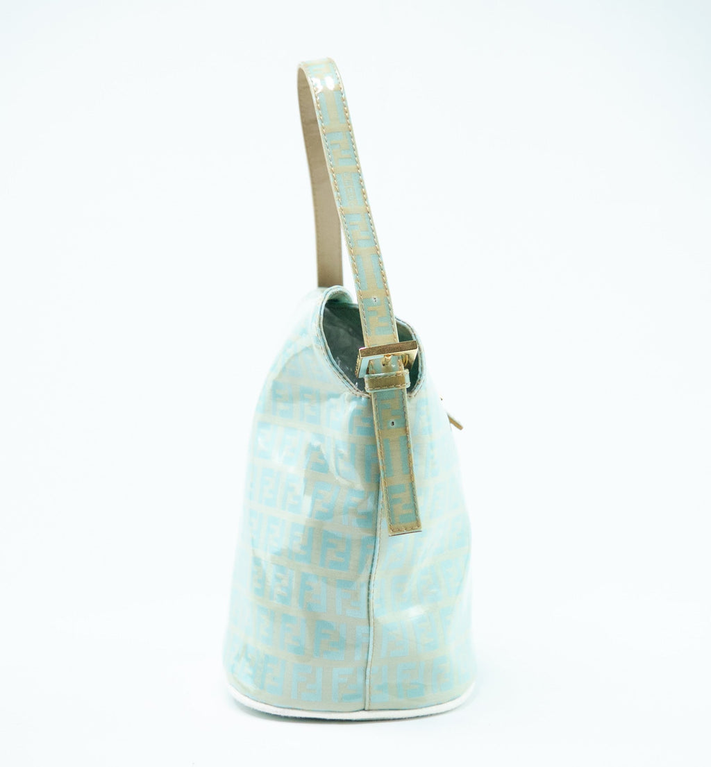 Fendi Zucchino Canvas Bucket Bag - '10s