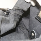 FENDI Mamma Baguette Shoulder Bag Nylon Black57792