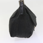 FENDI Mamma Baguette Shoulder Bag Nylon Black57792