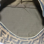 FENDI Zucca Canvas Vanity Cosmetic Pouch Black Brown57793