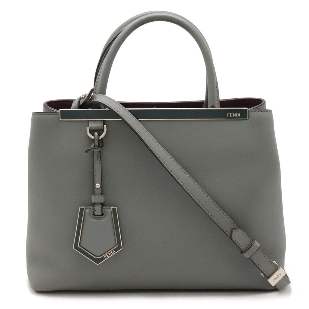 Fendi  Leather Handbag Shoulder Bag Tote Bag ()