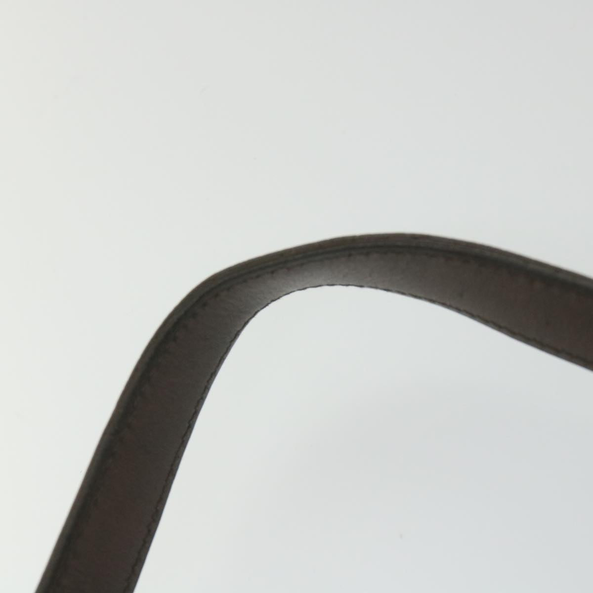 FENDI Zucca Canvas Mamma Baguette Shoulder Bag Black Brown58322