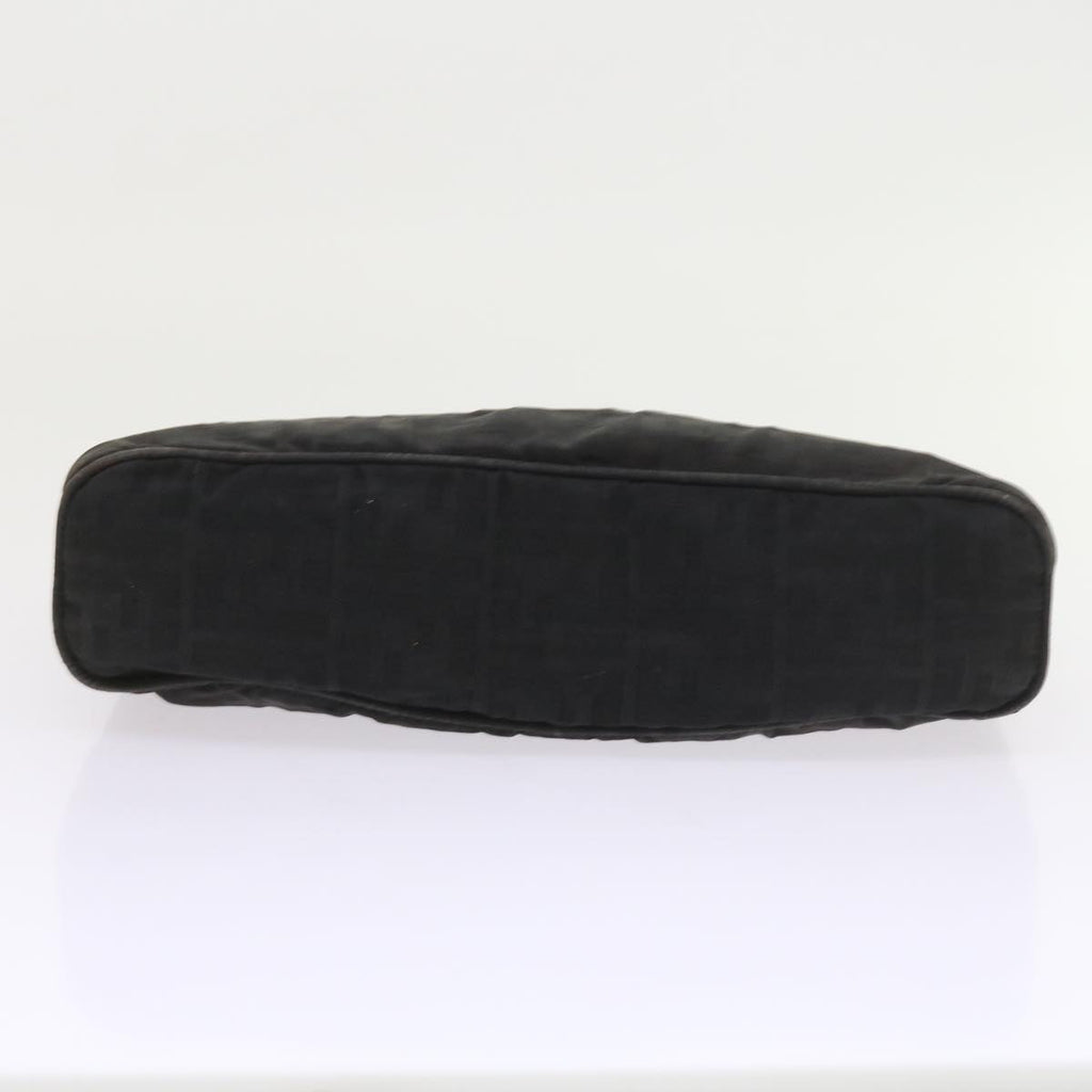 FENDI Zucca Canvas Hand Bag Black58526