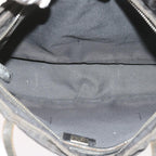 FENDI Zucca Canvas Hand Bag Black58526