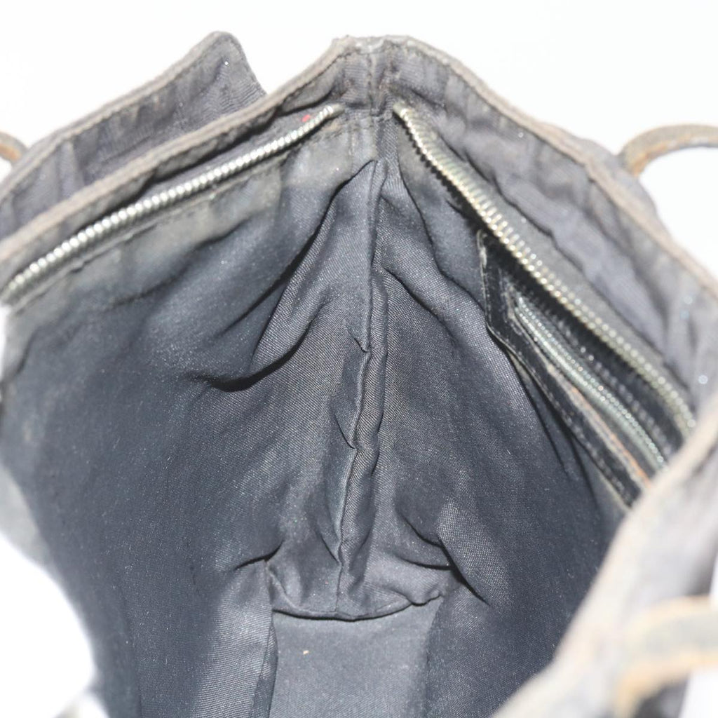 FENDI Zucca Canvas Hand Bag Black58526