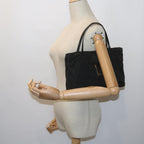 FENDI Zucca Canvas Hand Bag Black58526