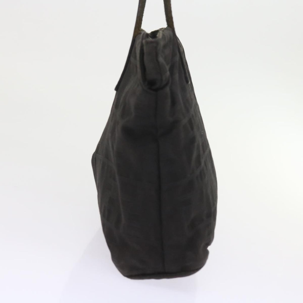 FENDI Zucca Canvas Hand Bag Black58526