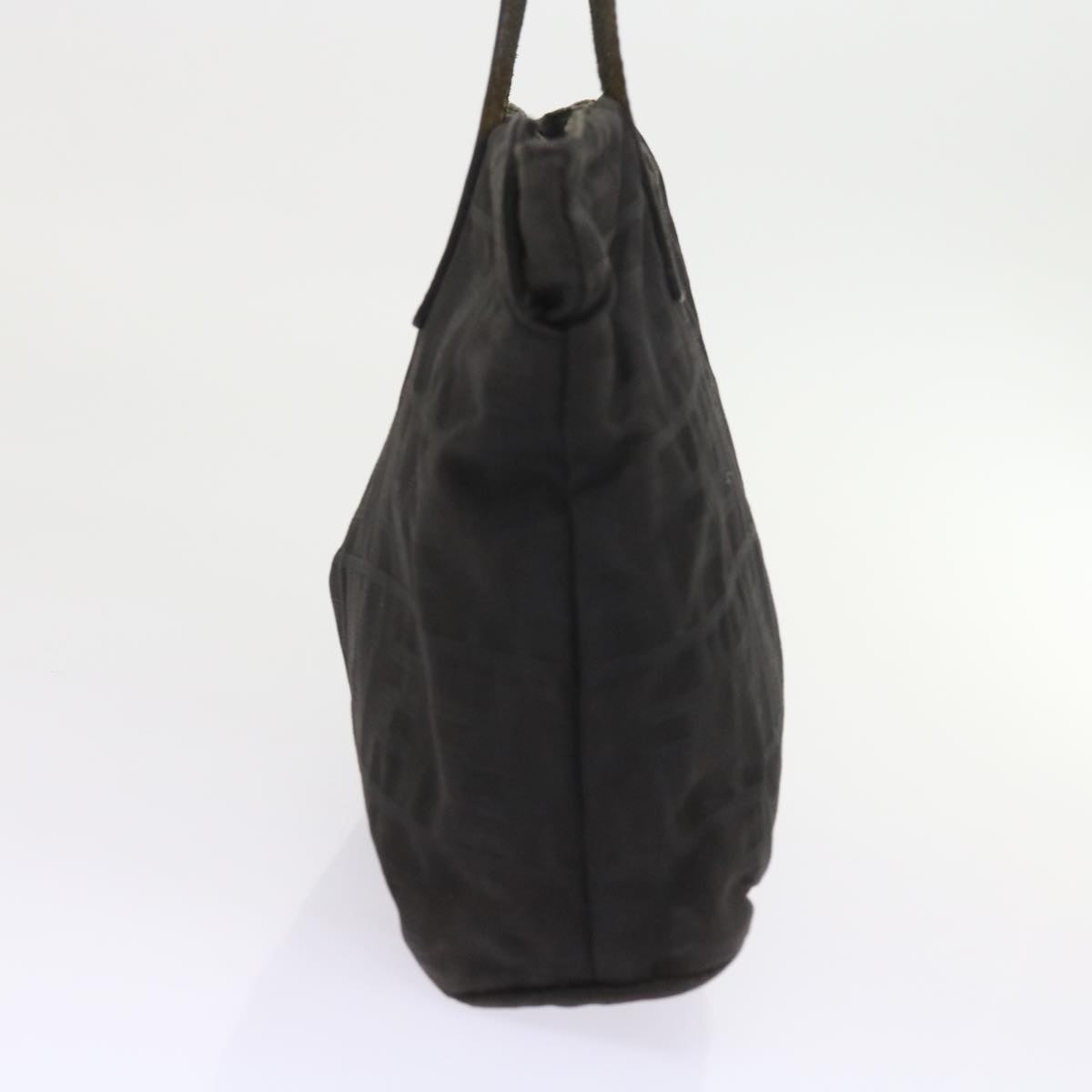 FENDI Zucca Canvas Hand Bag Black58526