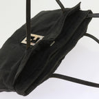 FENDI Zucca Canvas Hand Bag Black58526