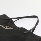 FENDI Zucca Canvas Hand Bag Black58526