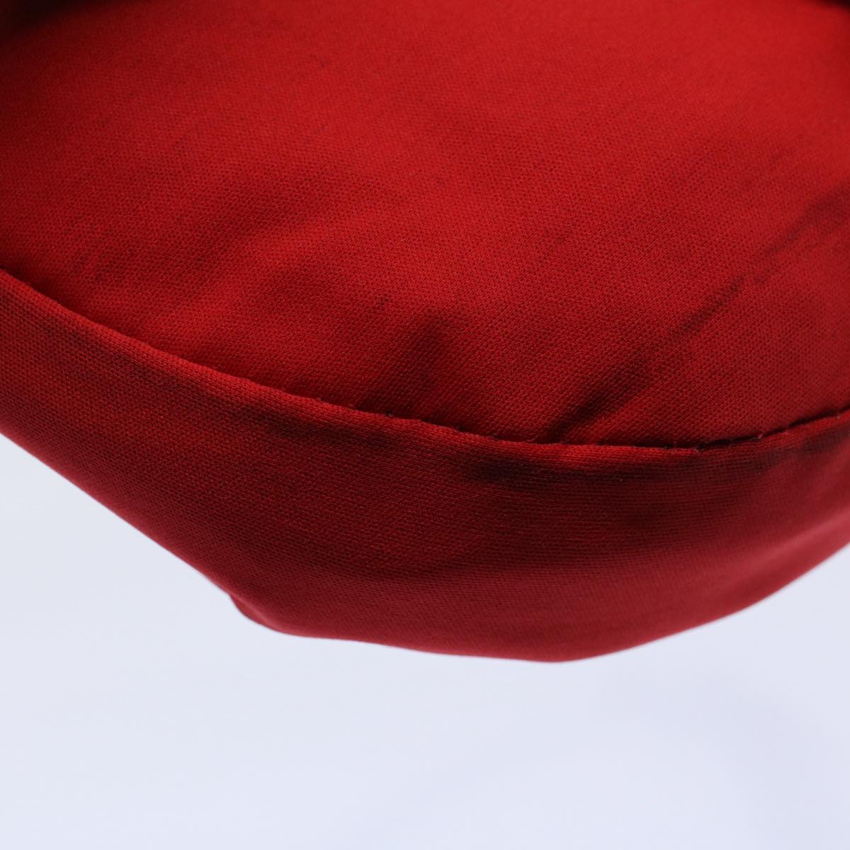 FENDI Mamma Baguette Shoulder Bag Nylon Red58610