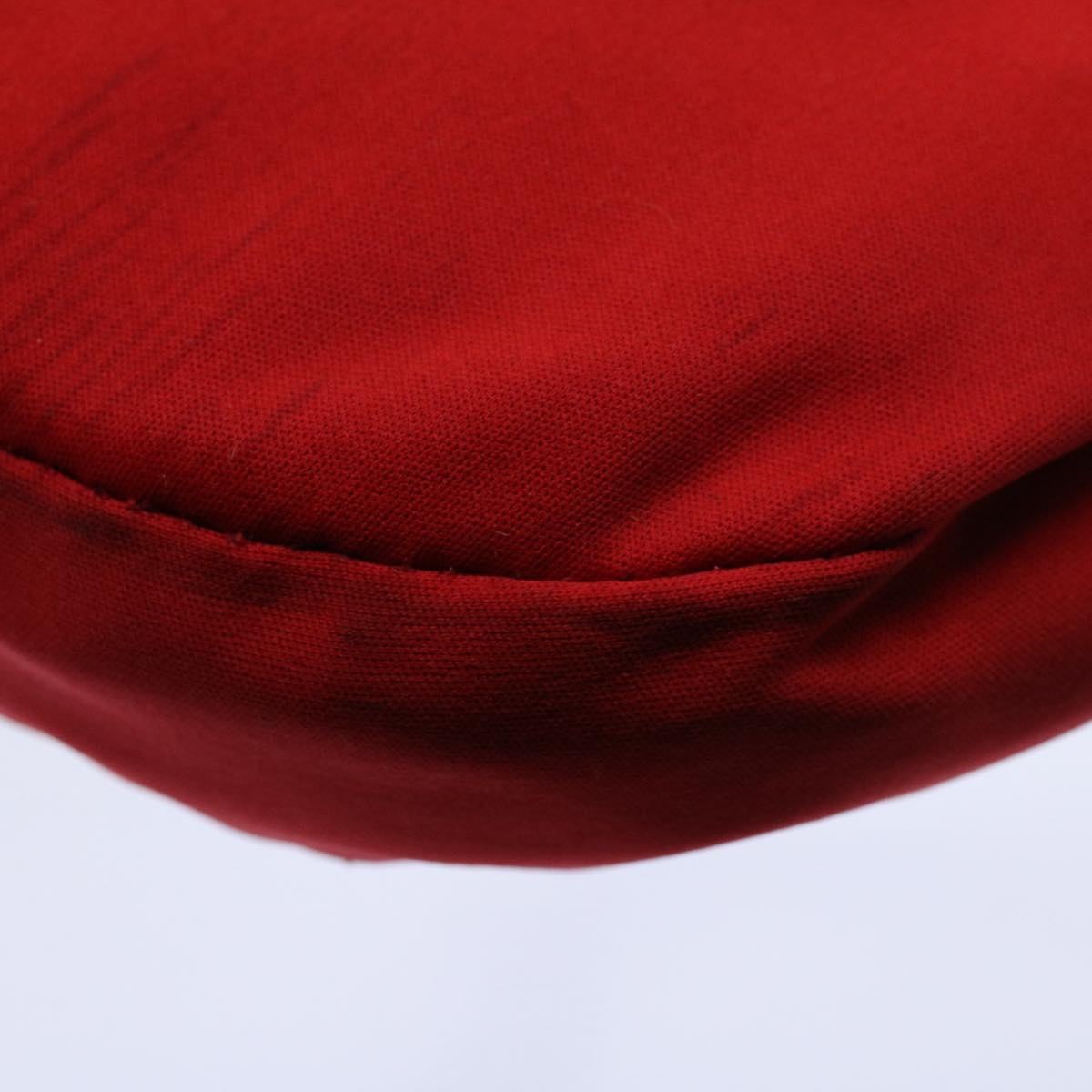 FENDI Mamma Baguette Shoulder Bag Nylon Red58610