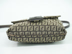 Fendi Zucchino  Canvas Shoulder Bag ()