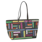 FENDI Zucca Canvas Tote Bag PVC Leather Brown Multicolor58632