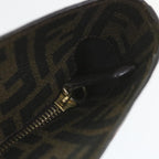 FENDI Zucca Canvas Tote Bag PVC Leather Brown Multicolor58632