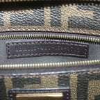 FENDI Zucca Canvas Tote Bag PVC Leather Brown Multicolor58632