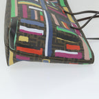 FENDI Zucca Canvas Tote Bag PVC Leather Brown Multicolor58632