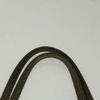 FENDI Zucca Canvas New York Tote Bag PVC Leather Brown Silver58639