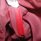 FENDI Zucchino Canvas Tote Bag Red Beige58644