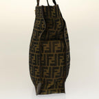 FENDI Tote Bag Nylon Brown Black58820
