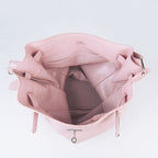 Hermes Nappa Leather Shoulder Bag H2804 pink Silver