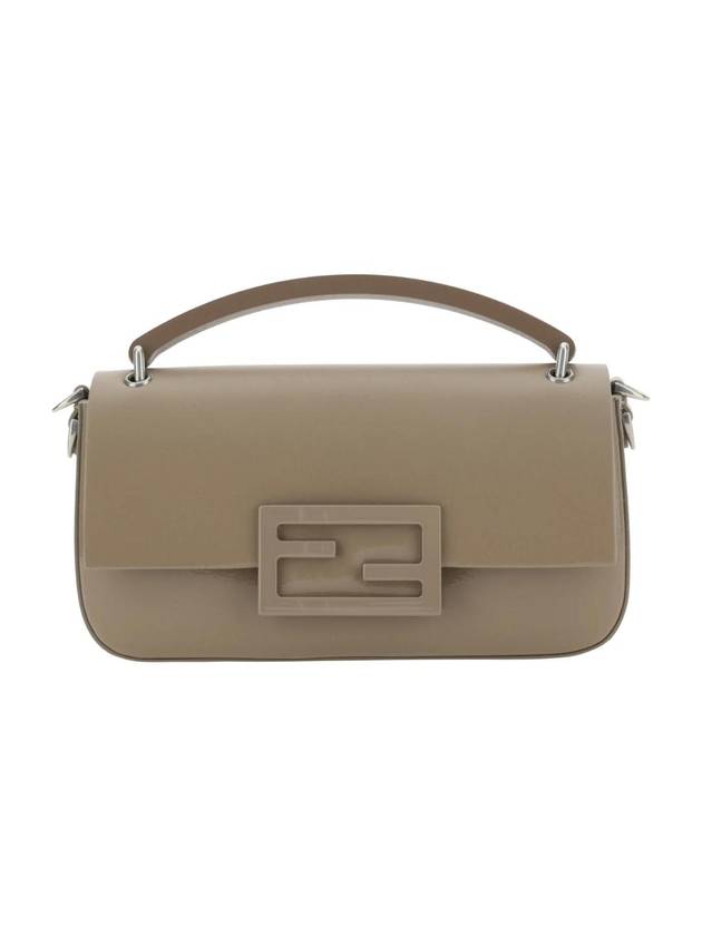 Fendi Baguette Phone Pouch Cross Bag Beige