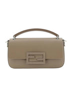 Fendi Baguette Phone Pouch Cross Bag Beige