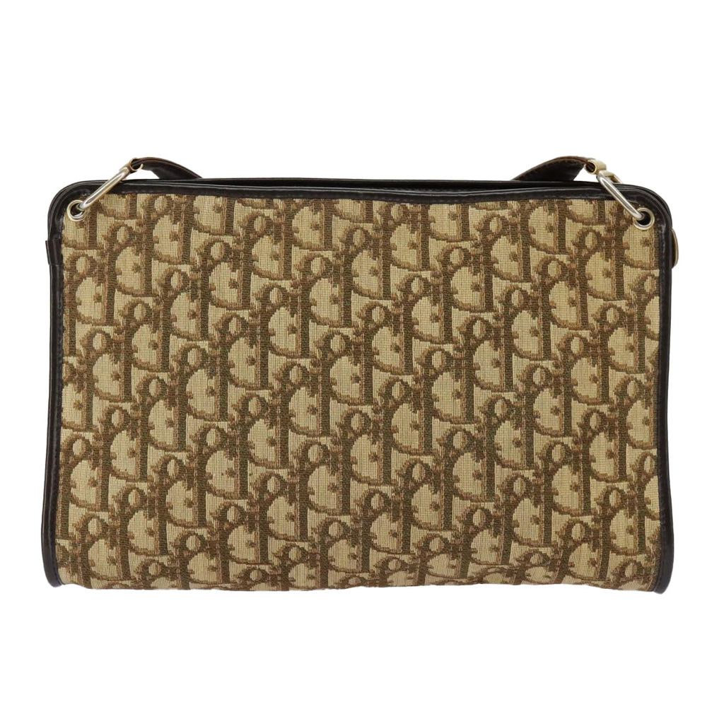 Dior 30 Montaigne  Canvas Shoulder Bag (Pre-Owned)