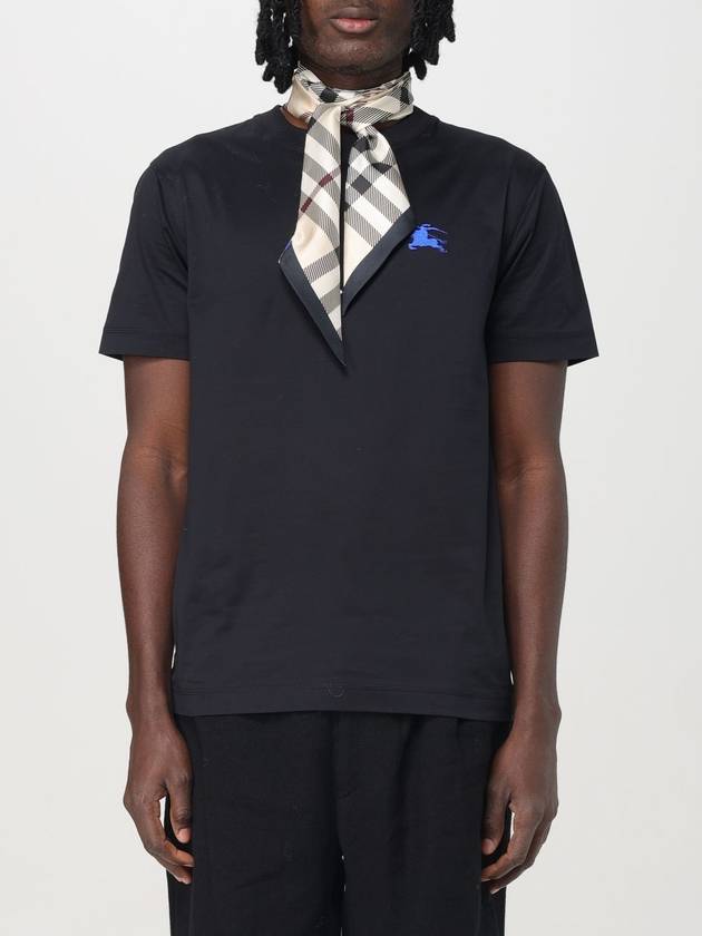Burberry Skinny Check Silk Scarf Beige