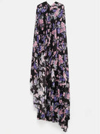 Balenciaga pleated jersey dress WITH floral print 790632TQL345261 B0651113003