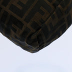 FENDI Zucca Canvas Hand Bag Black Brown59091