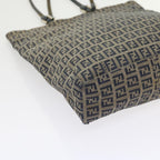 FENDI Zucchino Canvas Tote Bag Navy59092