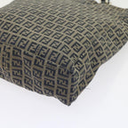 FENDI Zucchino Canvas Tote Bag Navy59092