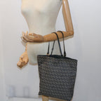 FENDI Zucchino Canvas Tote Bag Navy59092